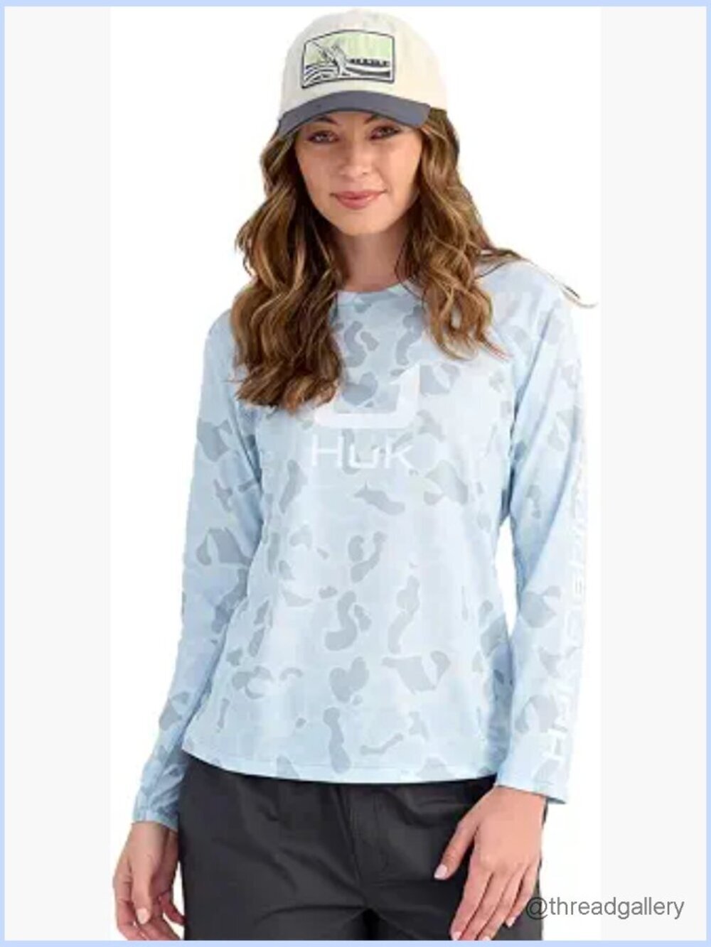 Long Sleeve Performance Fishing Crew Shirt UPF 50+